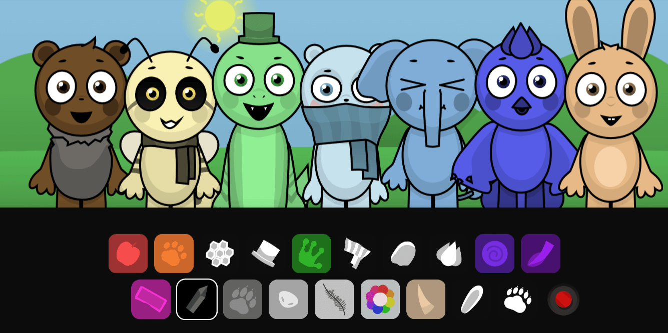 Interactive Music Game with Unique Characters abgerny.net